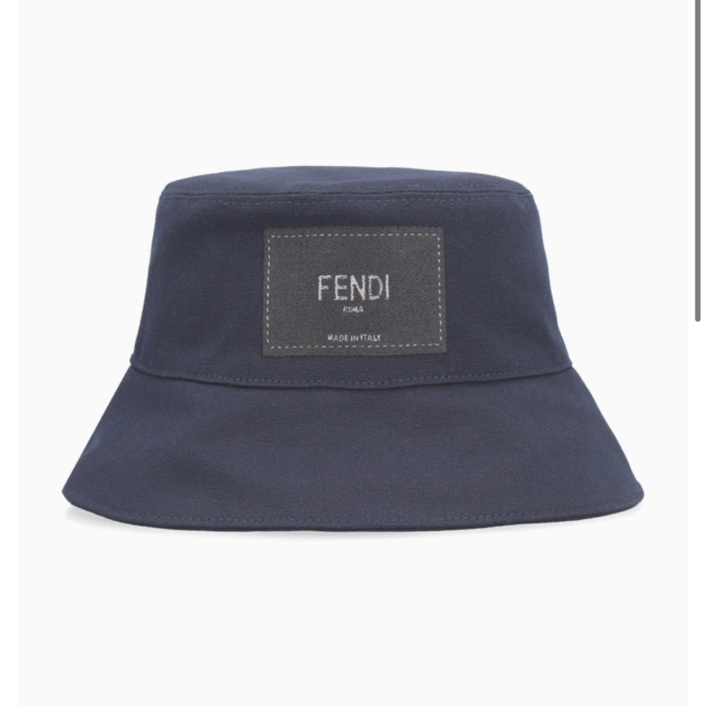 Fendi Navy Bucket Hat